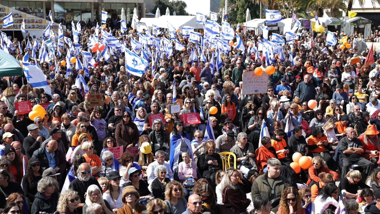 Israelis pay last respects to Bibas family as Hamas signals breakthrough on hostages Israelis pay last respects to Bibas family as Hamas signals breakthrough on hostages