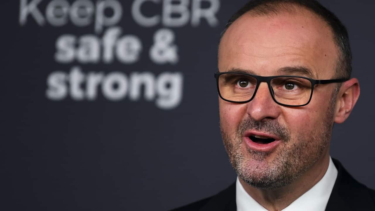 ACT Chief Minister Andrew Barr.