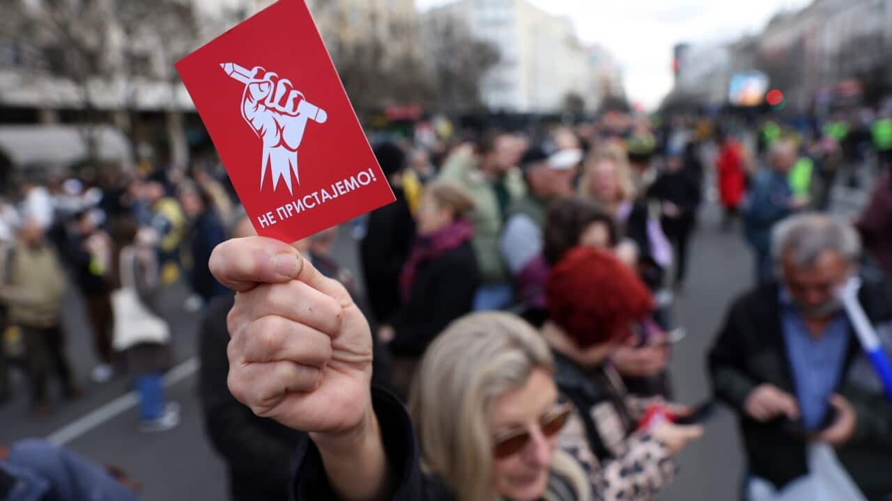 SERBIA ELECTIONS RESULTS PROTEST