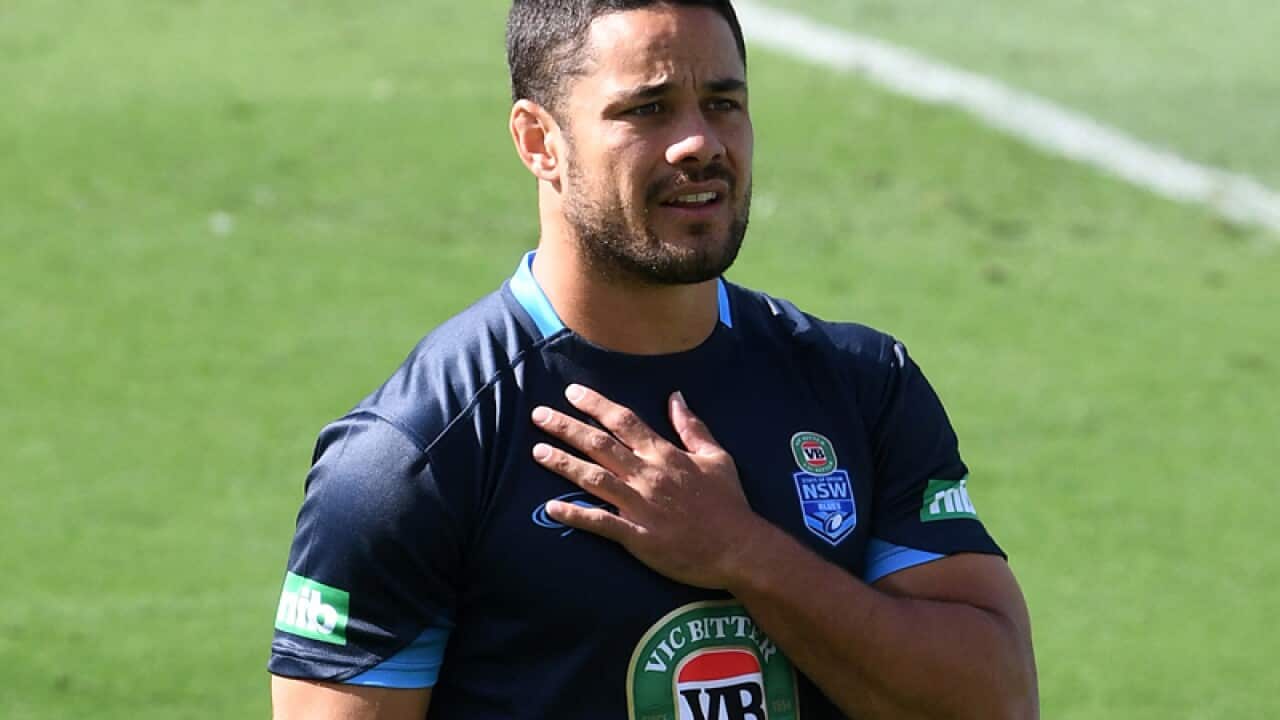 Gold Coast Titans star Jarryd Hayne