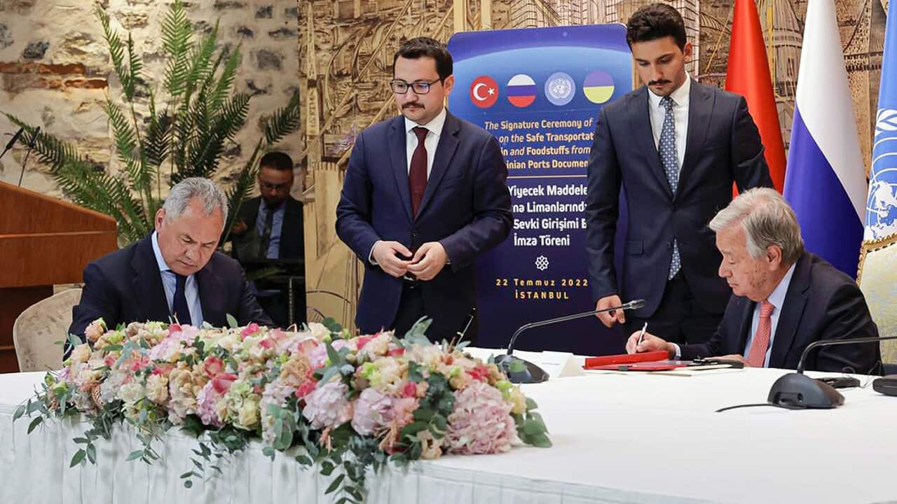 Deal signing
