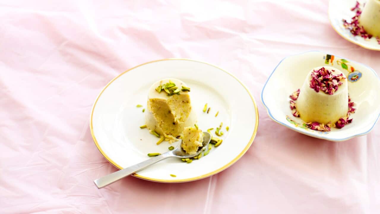 Pistachio kulfi