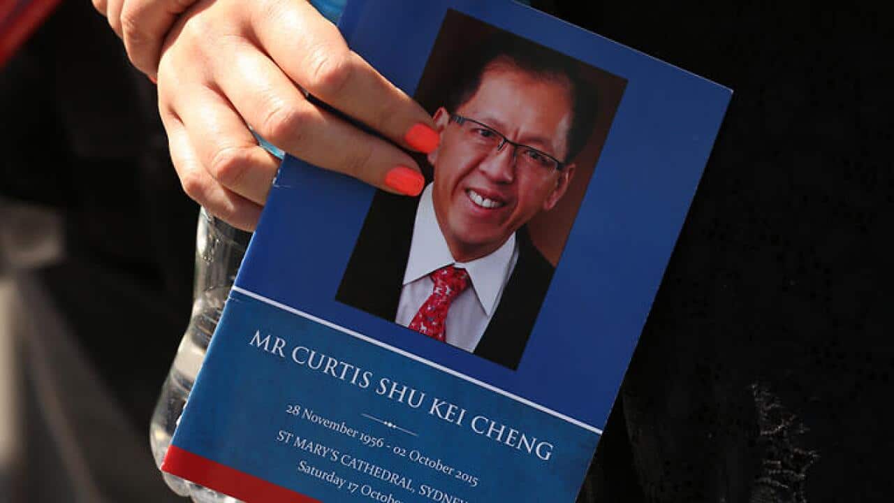 Four NSW men accused of plotting the murder of Curtis Cheng have faced a further terror charge. (AAP)