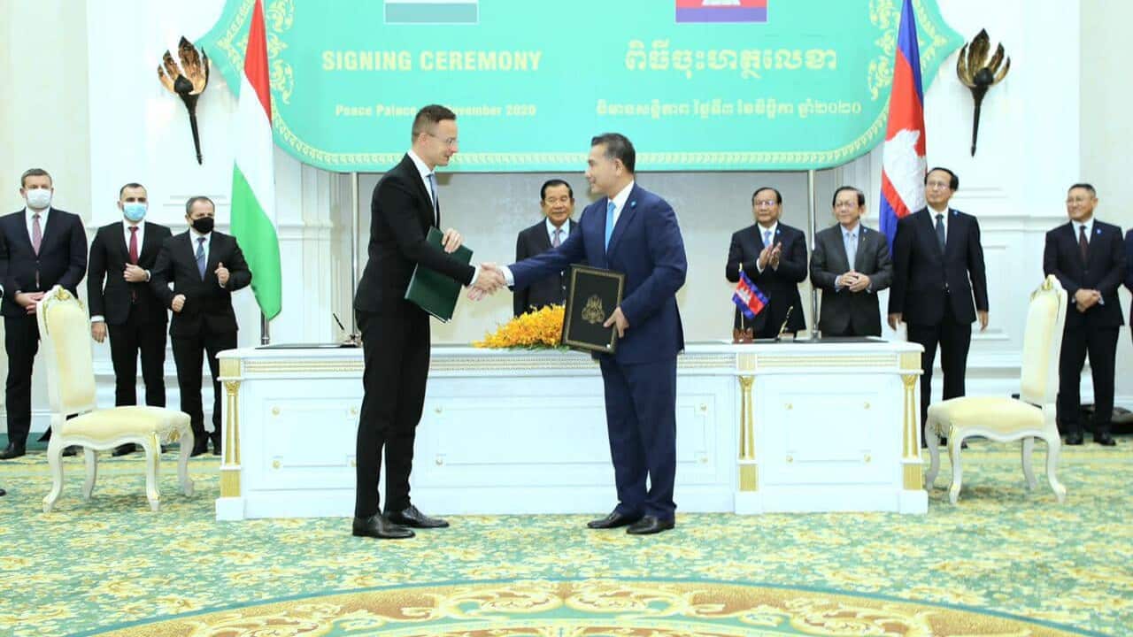 Cambodia PM, ministers and hundreds officials test for Covid-19 after Hungary's foreign minister get positive result