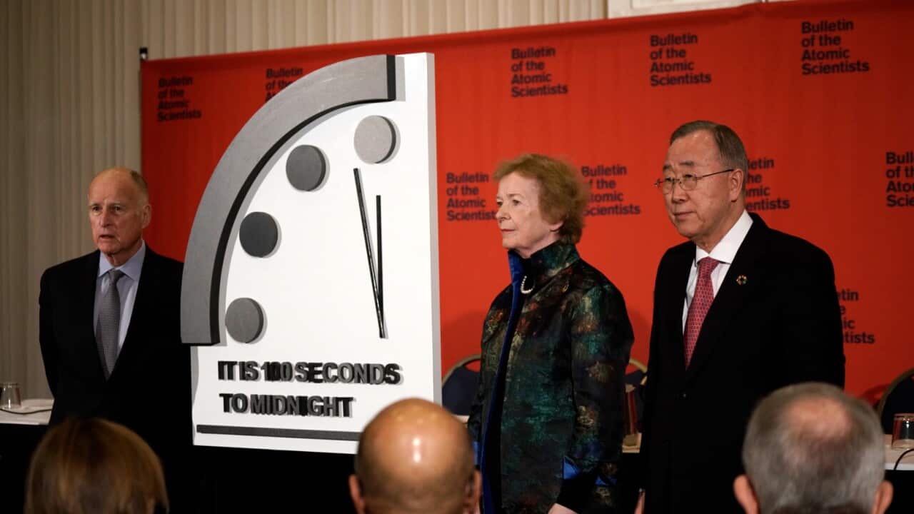 The Doomsday Clock has moved closer to midnight than it has ever been