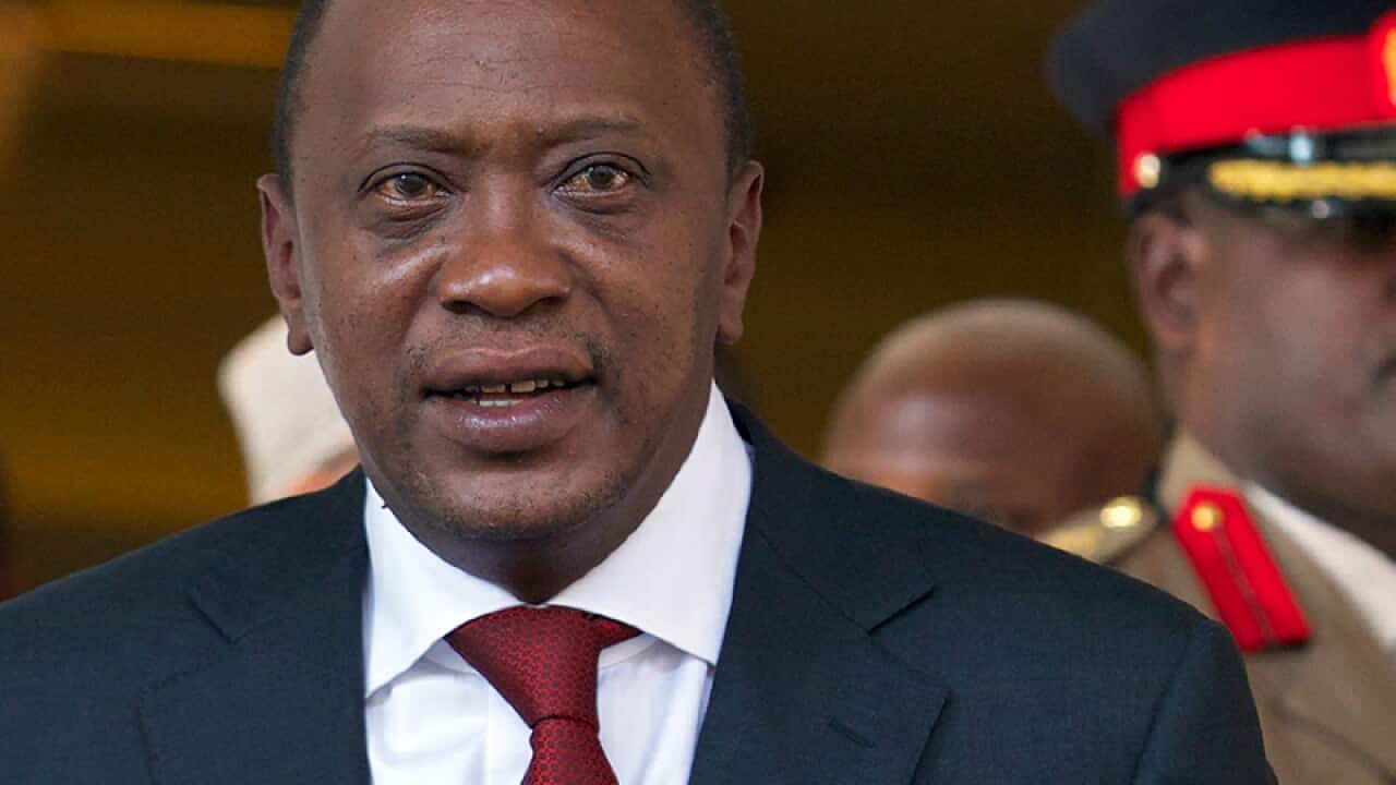 Kenyan President Uhuru Kenyatta