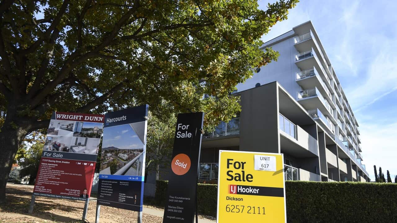 Housing costs go up, wiping out gains made by interest rate cuts (AAP).