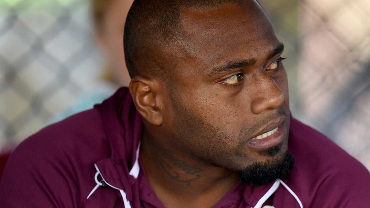 Akuila Uate of the Sea Eagles