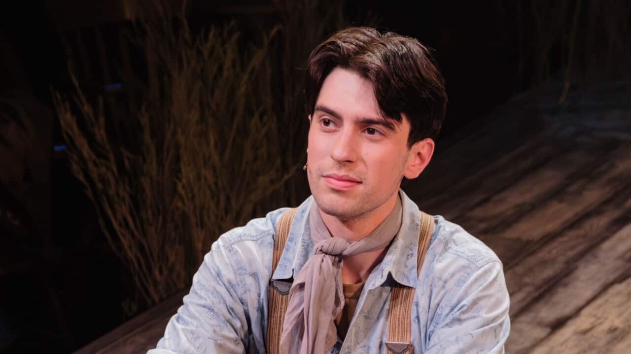 Cameron Bajraktarevic Hayward, the actor, musician and dancer, My Brilliant Career, 2024.jpeg