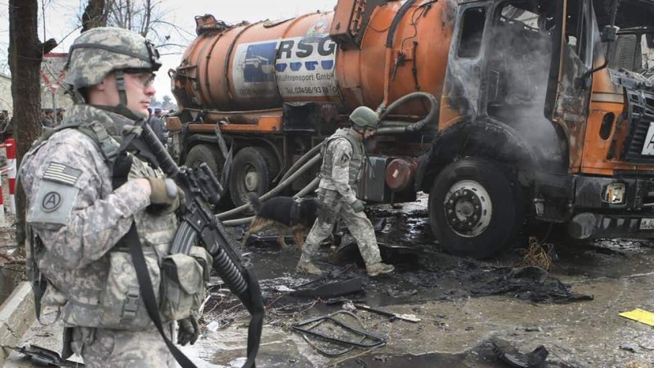 US soldiers in Kabul