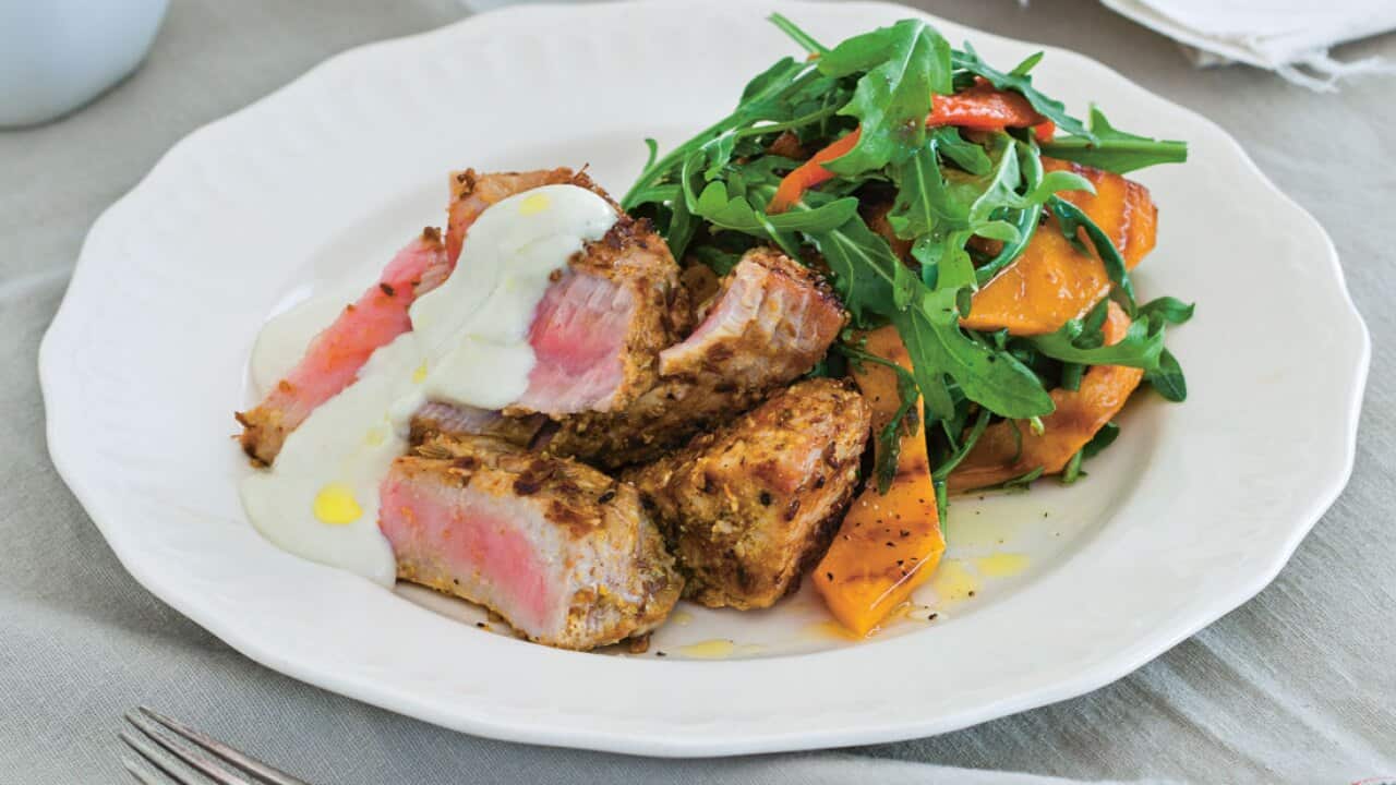 Barbecued tuna 