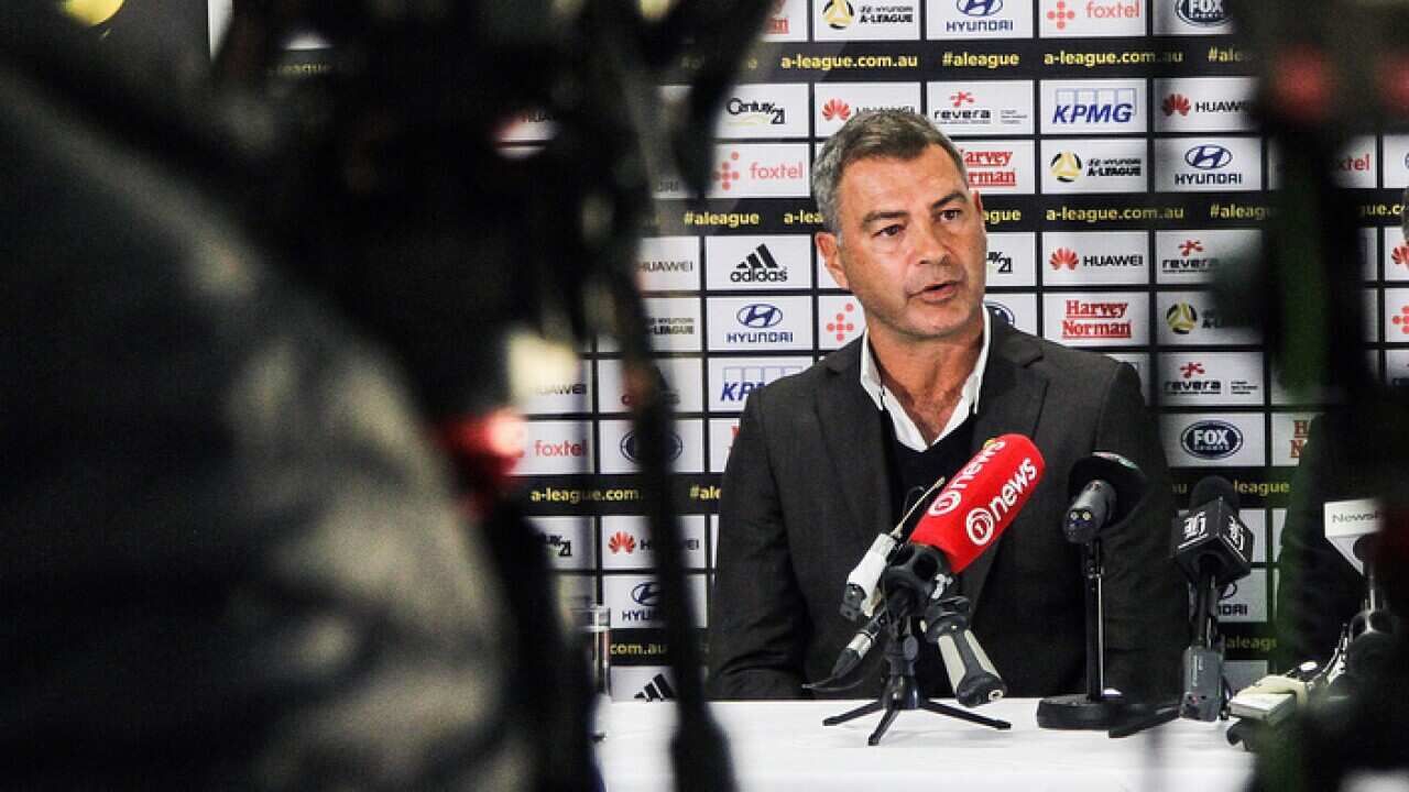 Wellington Phoenix A-League coach Mark Rudan.