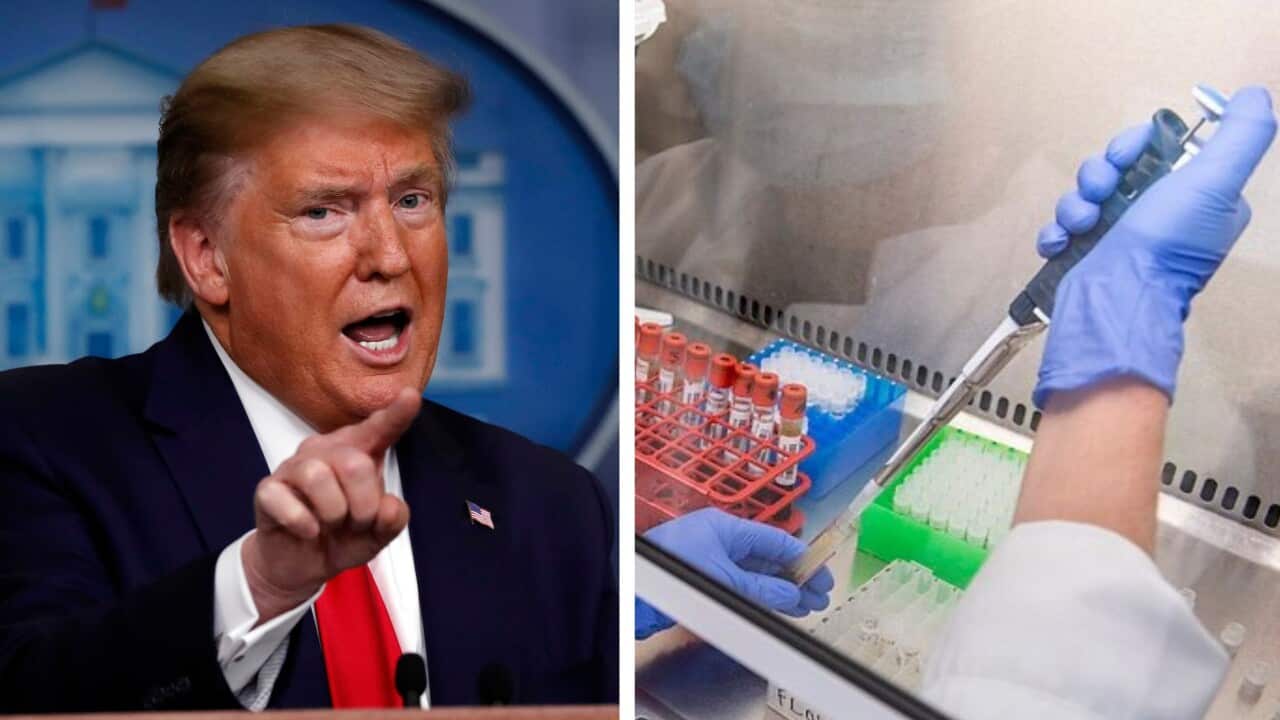 Donald Trump_ Covid Vaccine trials