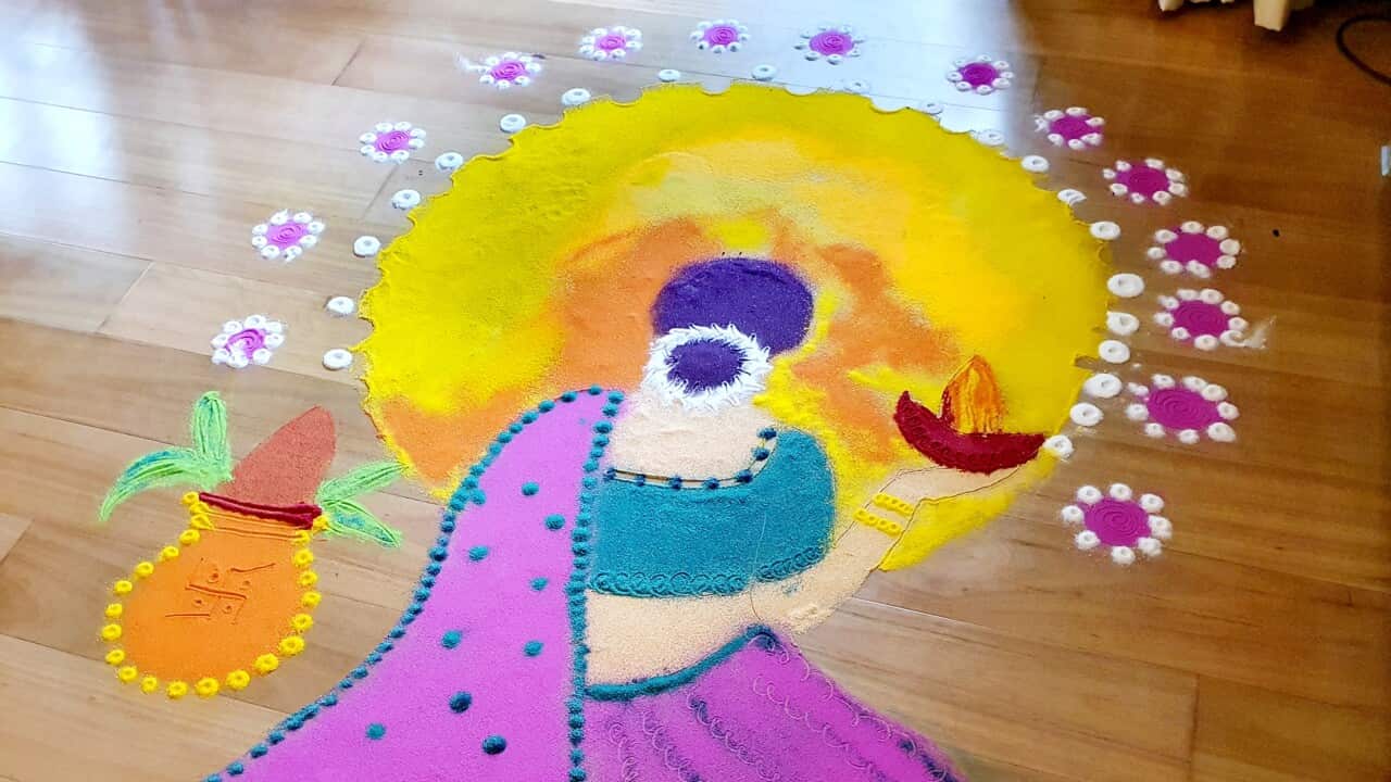 Rangoli by Manju Singh