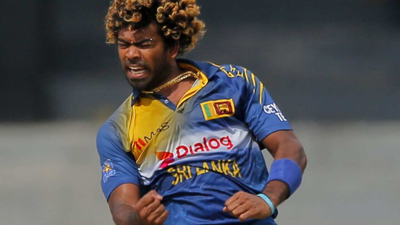 Sri Lanka's Lasith Malinga