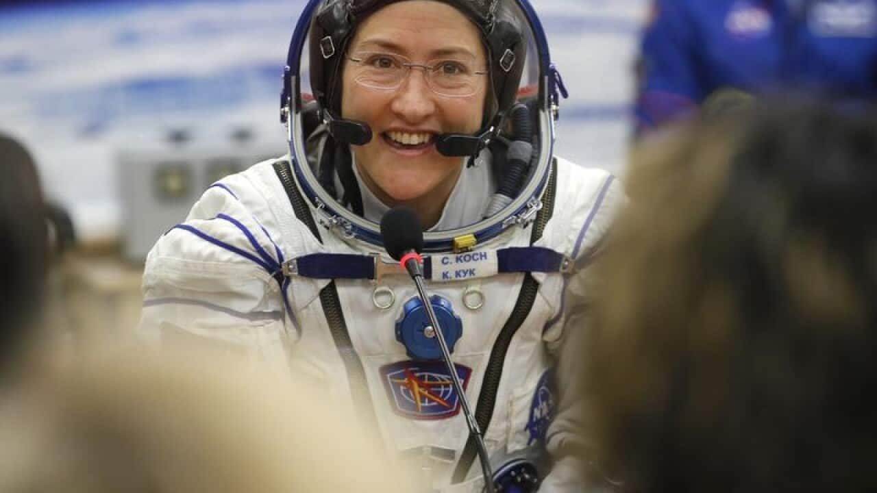 US astronaut Kristina Koch