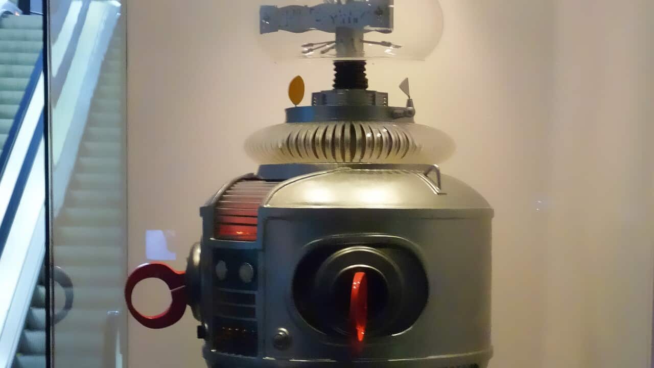 The 'Lost in Space' robot in the Powerhouse Museum Sydney - could he replace your maths teacher
