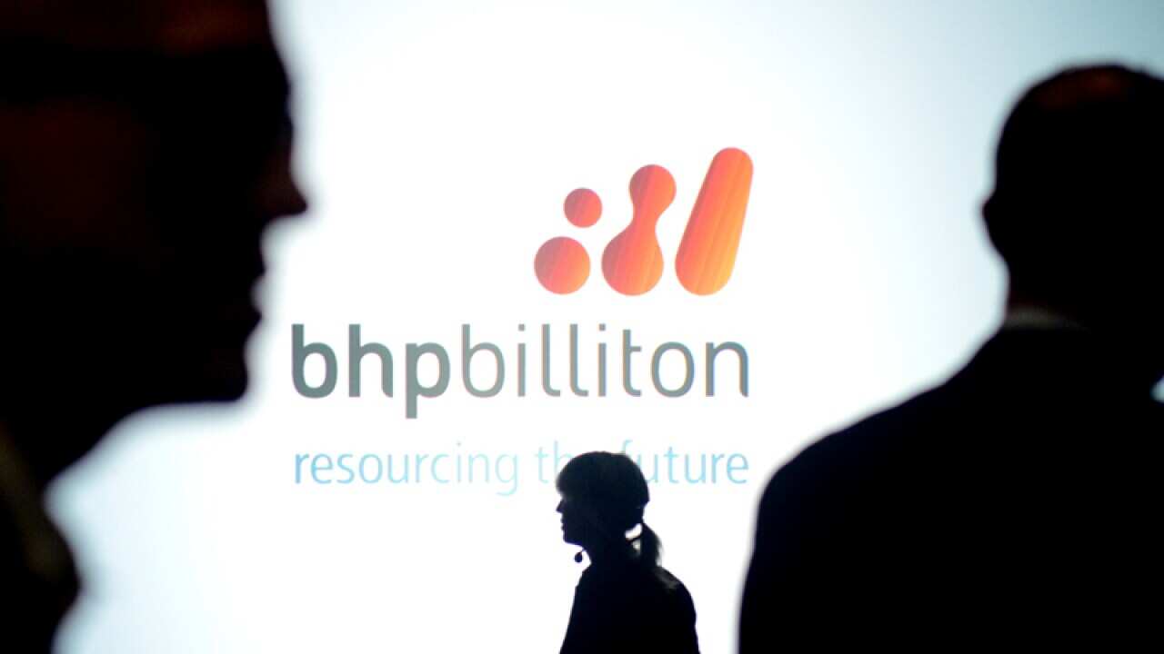 BHP Billiton's half year results in Melbourne