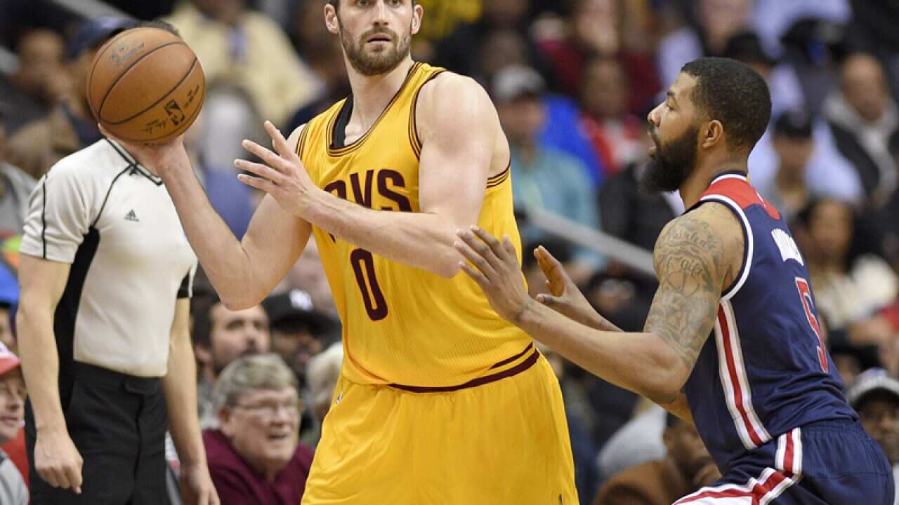 Cleveland Cavaliers forward Kevin Love