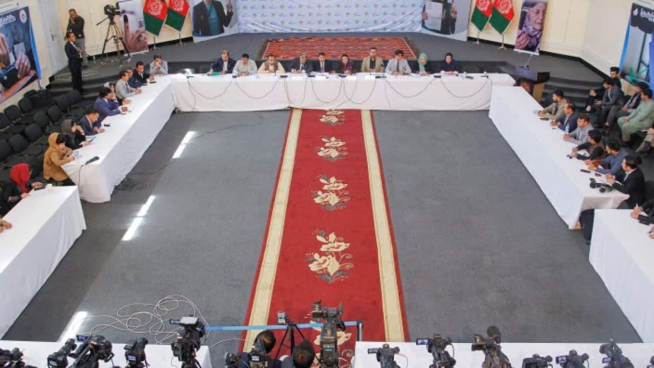 Afghan Presidential Election news conference