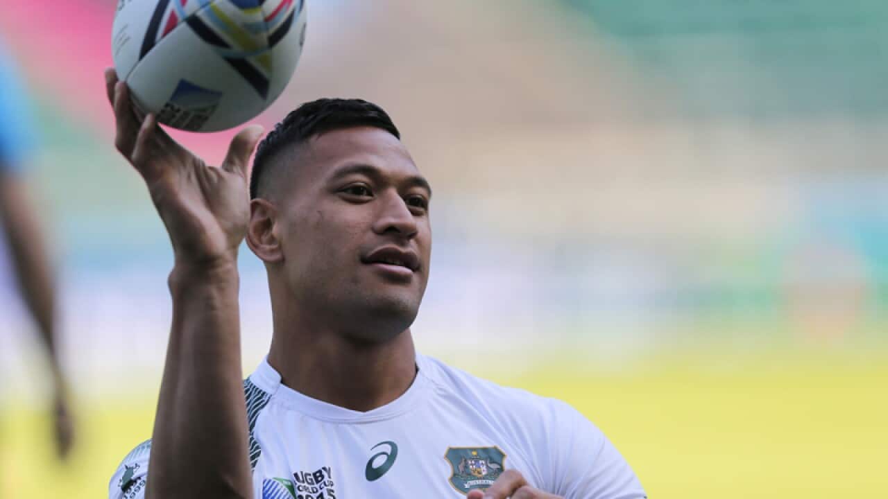 Australia's Israel Folau