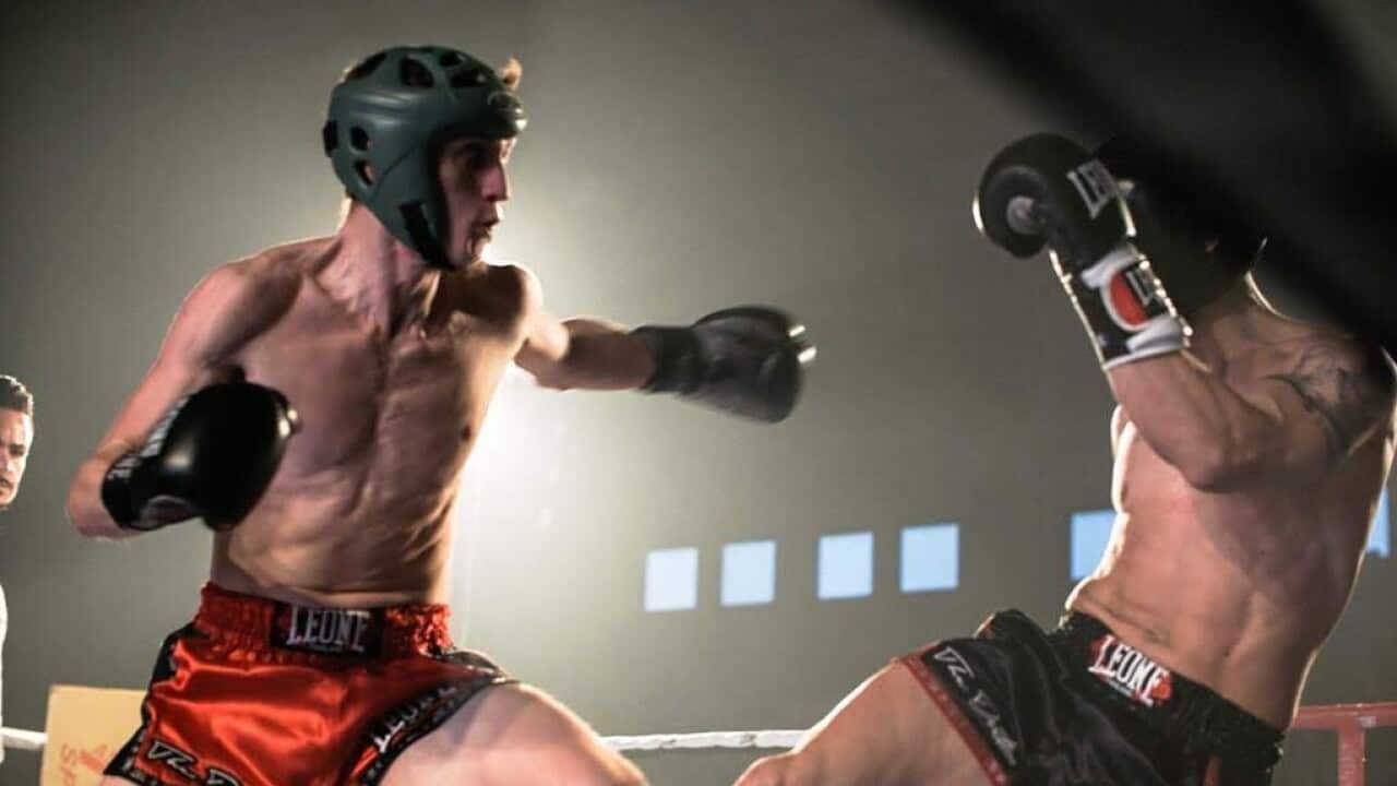 David Caforio in the ring