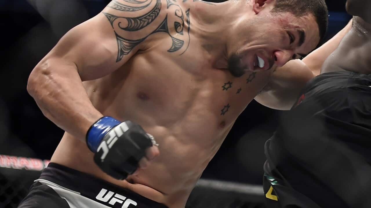 Australian fighter Robert Whittaker