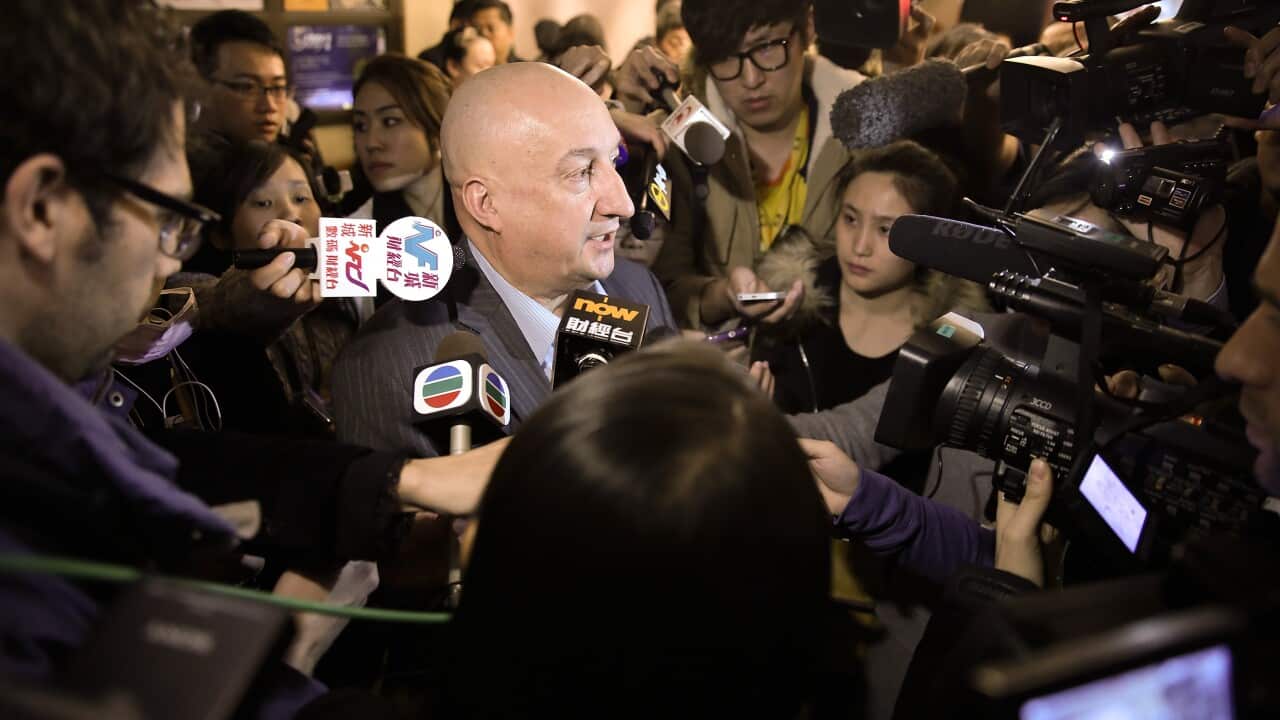 Commercial Director of Malaysia Airlines Hugh Dunleavy