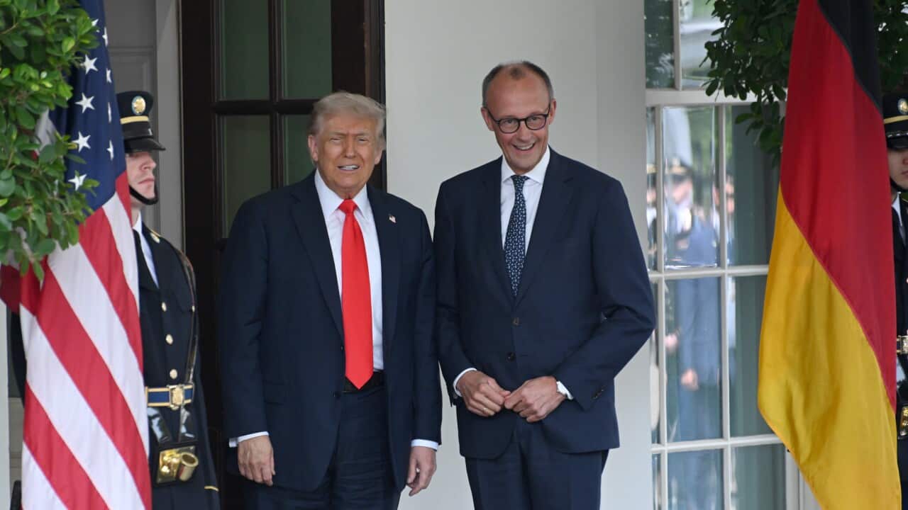 U.S. President Donald Trump Meets With German Chancellor Merz At White House
