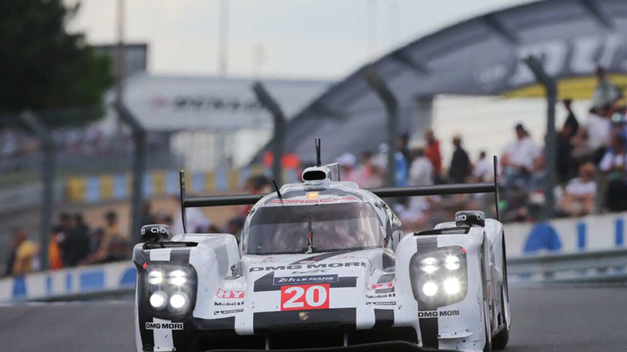 New Zealand Porsche driver Brendon Hartley