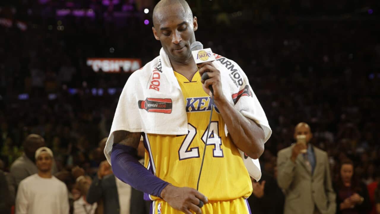 Los Angeles Lakers' Kobe Bryant