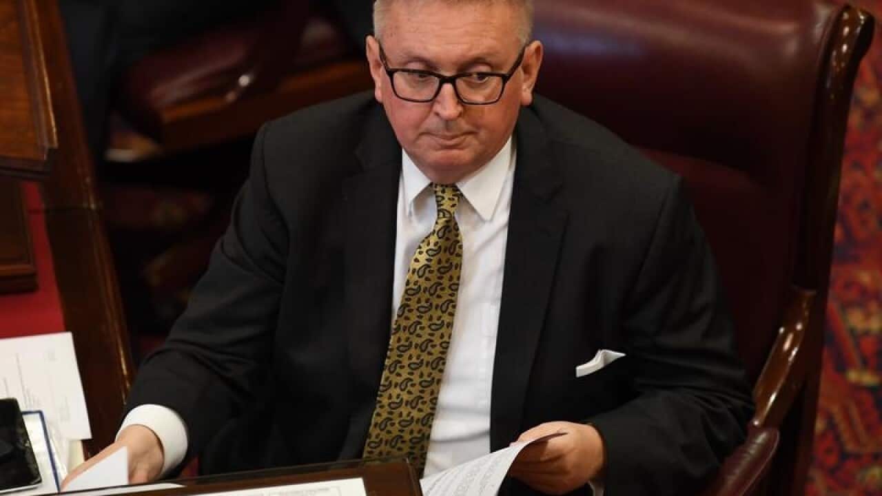 NSW Government Upper House Leader Don Harwin