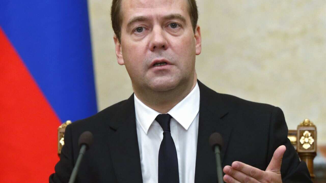 Russian Premier Dmitry Medvedev