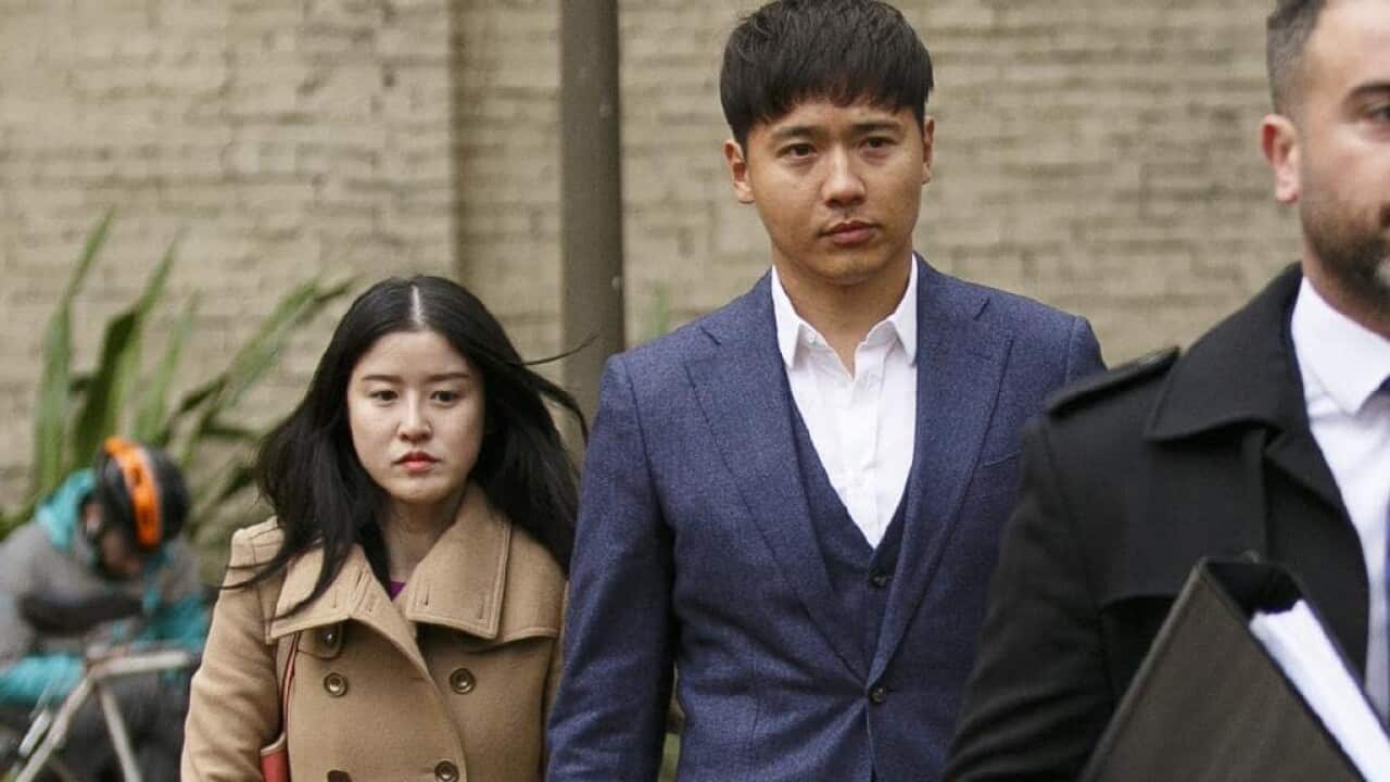 Chinese television and movie star Yunxiang Gao at Central Local Court. Picture: Tim Pascoe