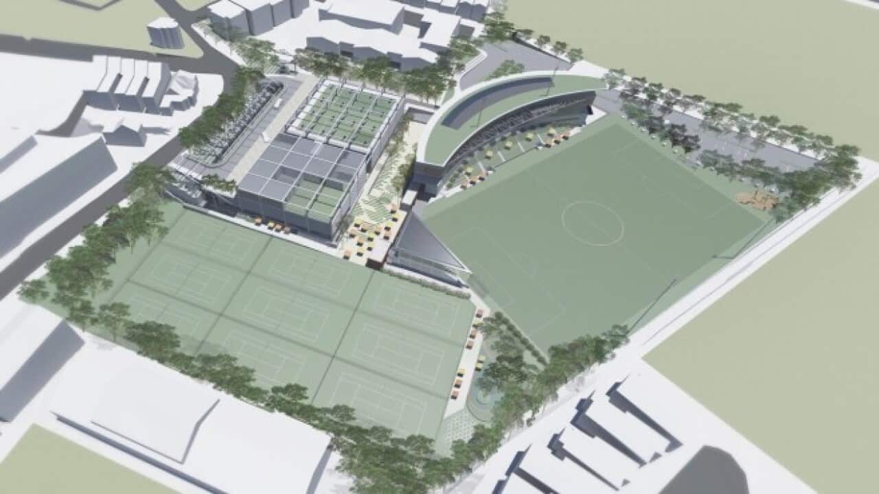 Hakoah White City plan from 2015