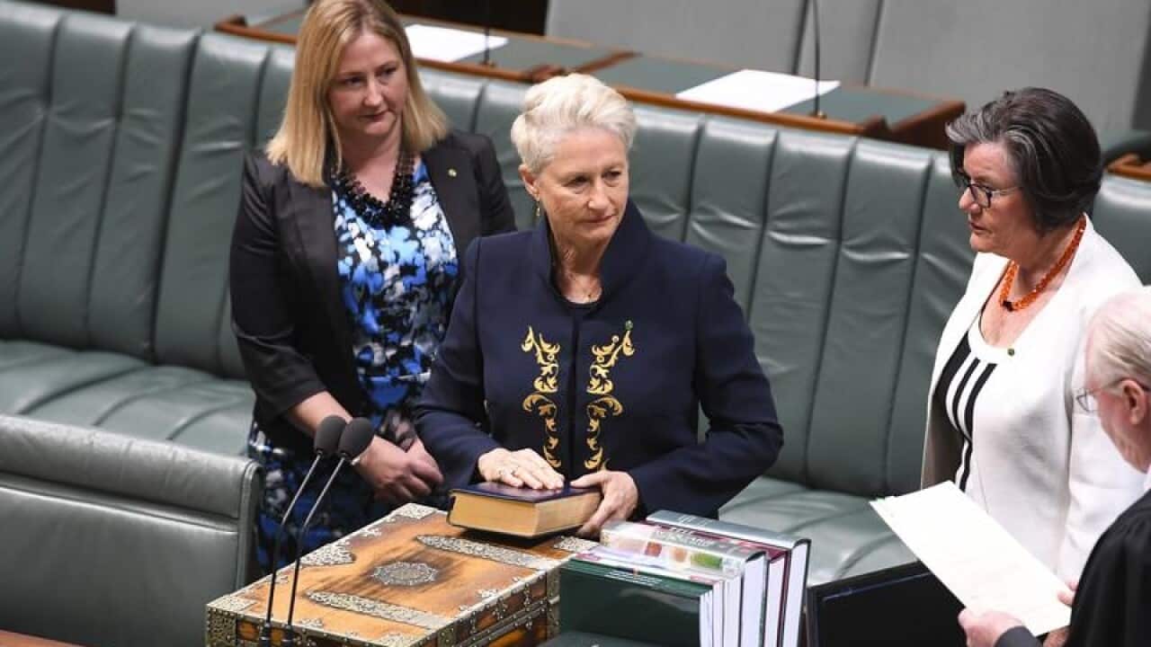 Newly-elected independent MP for the seat of Wentworth Kerryn Phelps.