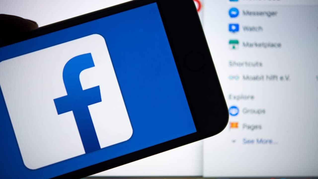 23 April 2019, Berlin: ILLUSTRATION - The logo of the social network Facebook can be seen on the display of a smartphone. Photo: Monika Skolimowska/dpa-Zentralbild/dpa (Photo by Monika Skolimowska/picture alliance via Getty Images)