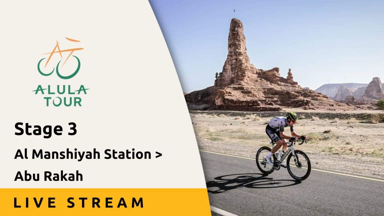 Stage 3 - Live Stream - AlUla Tour 2024