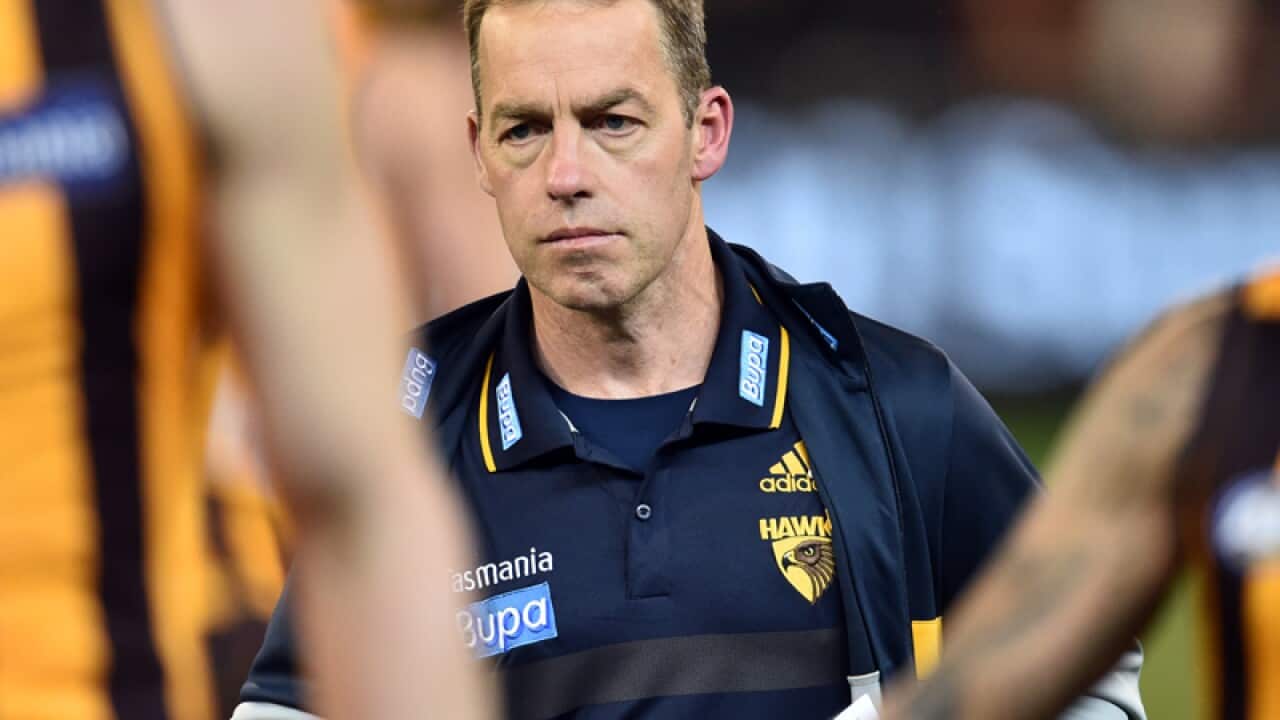 Hawthorn Hawks coach Alastair Clarkson.