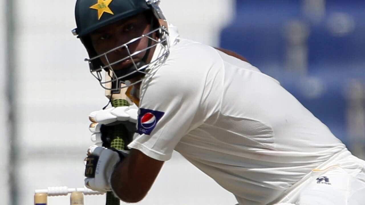 Pakistani batsman Khurram Manzoor