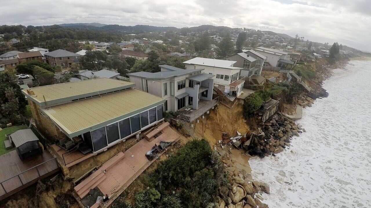 Coastal erosion