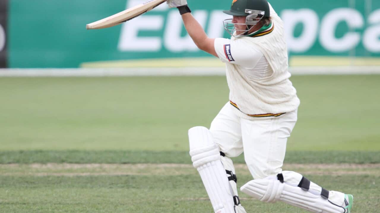 Tasmanian batsman Mark Cosgrove