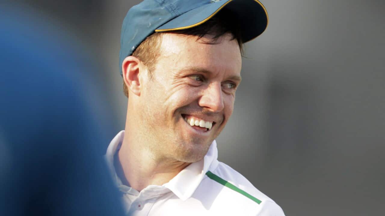 South African cricketer AB de Villiers