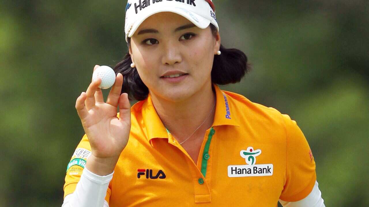 So Yeon Ryu during the Canadian Pacific Women's Open