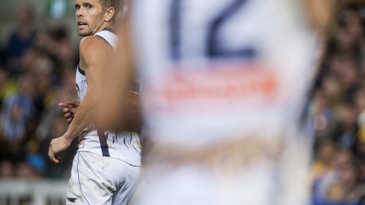 Mark LeCras of the West Coast Eagles