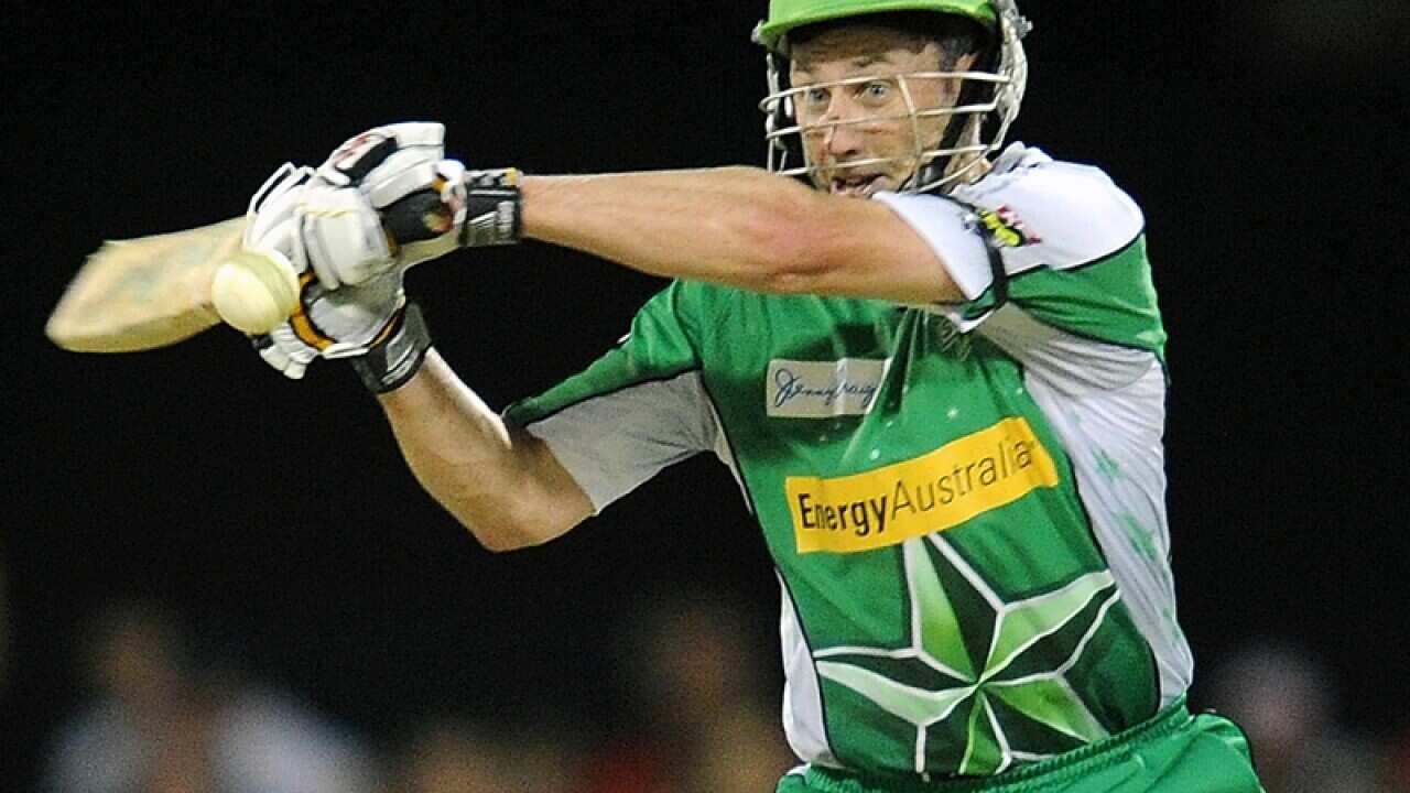 Melbourne Stars batsman David Hussey