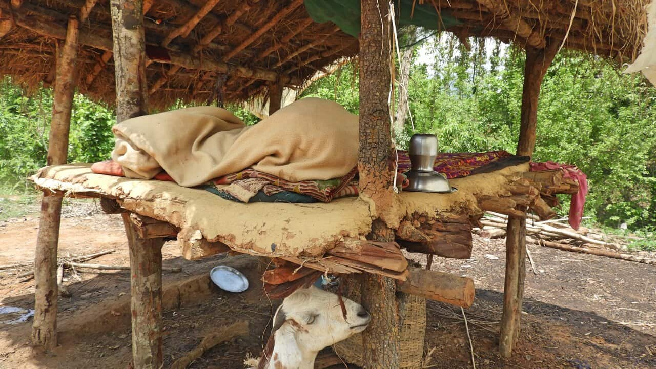 Representative photo of a 'Chhau goth'. In some parts of Nepal, menstruating women must live in separate menstrual huts or livestock sheds known as chhau goths.