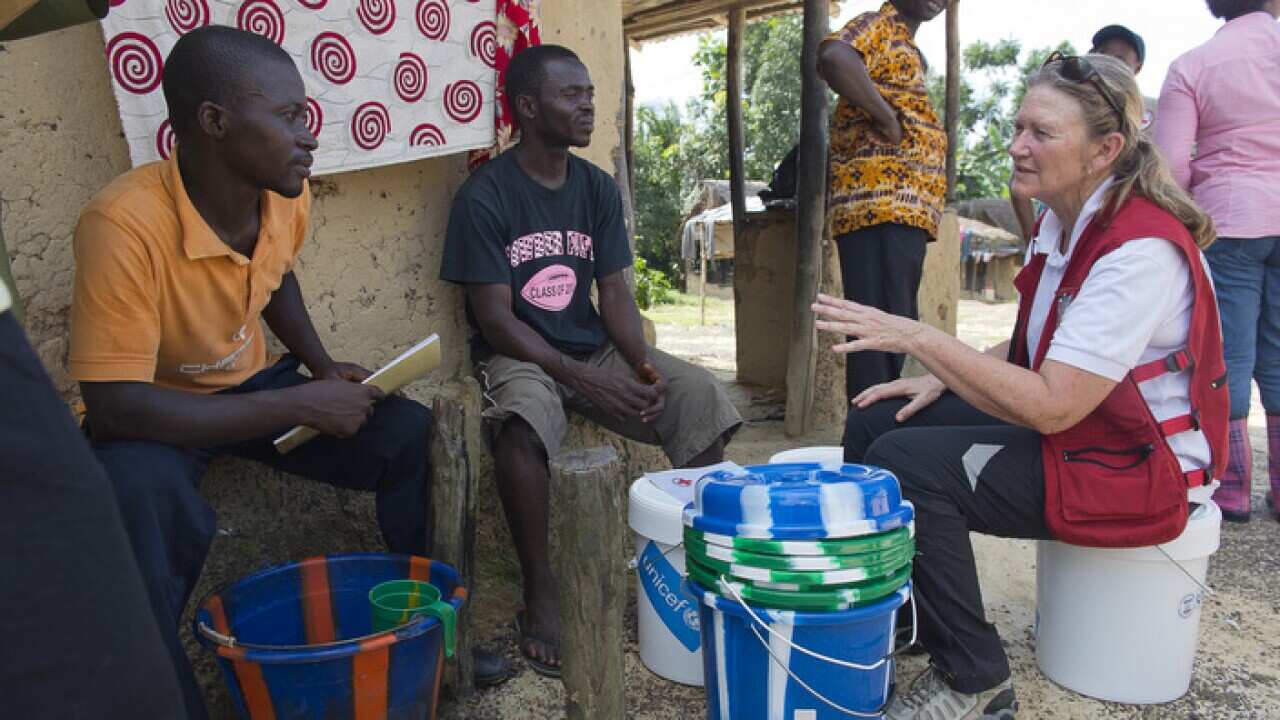 Libby Bowell in Liberia