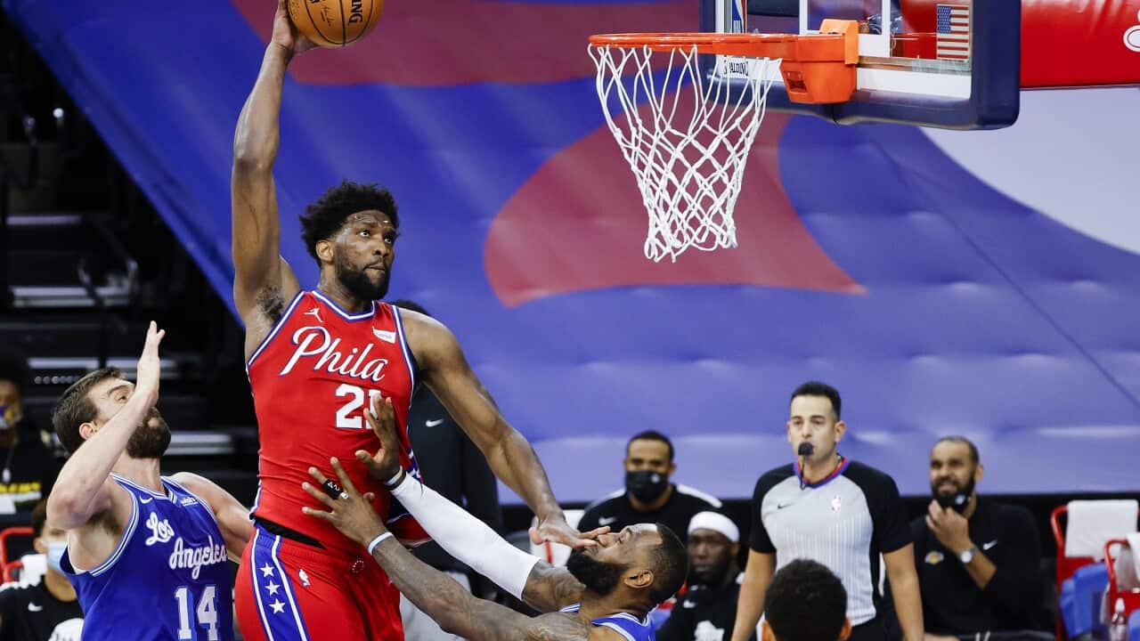 Los Angeles Lakers v Philadelphia 76ers