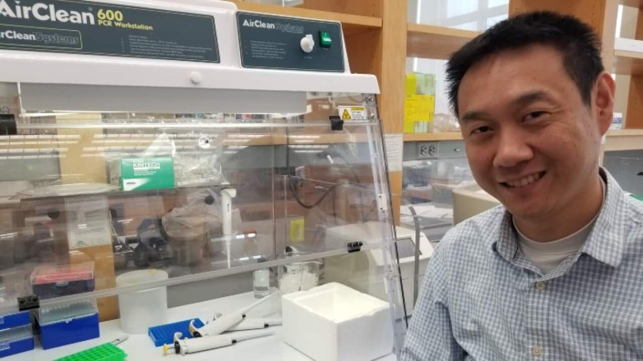 Prof. Monkol Lek at his lab in Yale University
